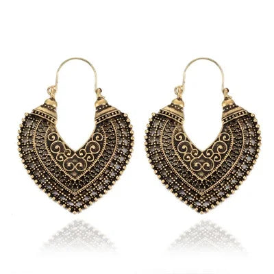 Bohemian Style Intricate drop earings, Boho Jewelry - The Witchy Gyspy