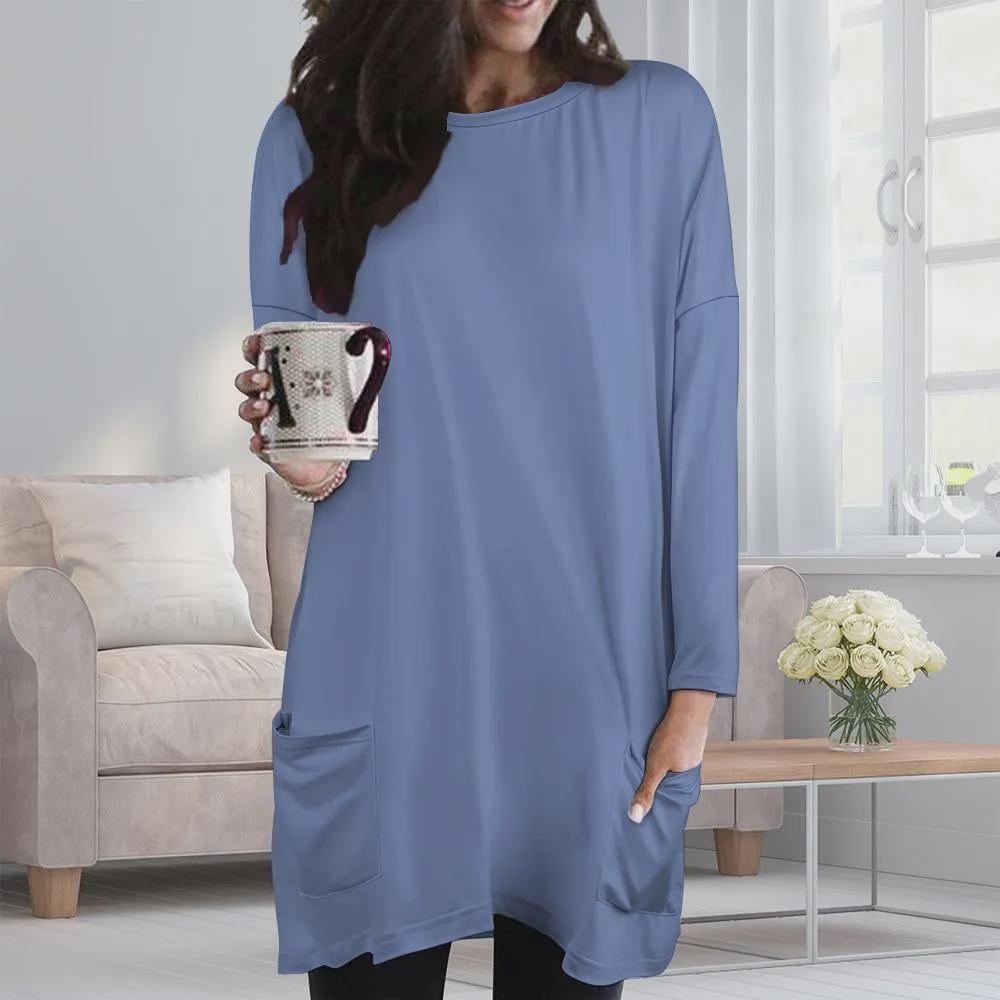 Autumn Casual Shirt Dress