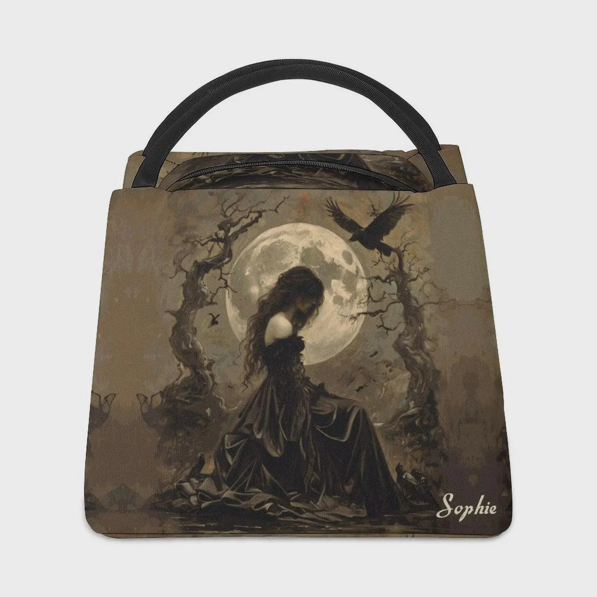 Celestial Floral Cooler Tote Great Nurse Gift