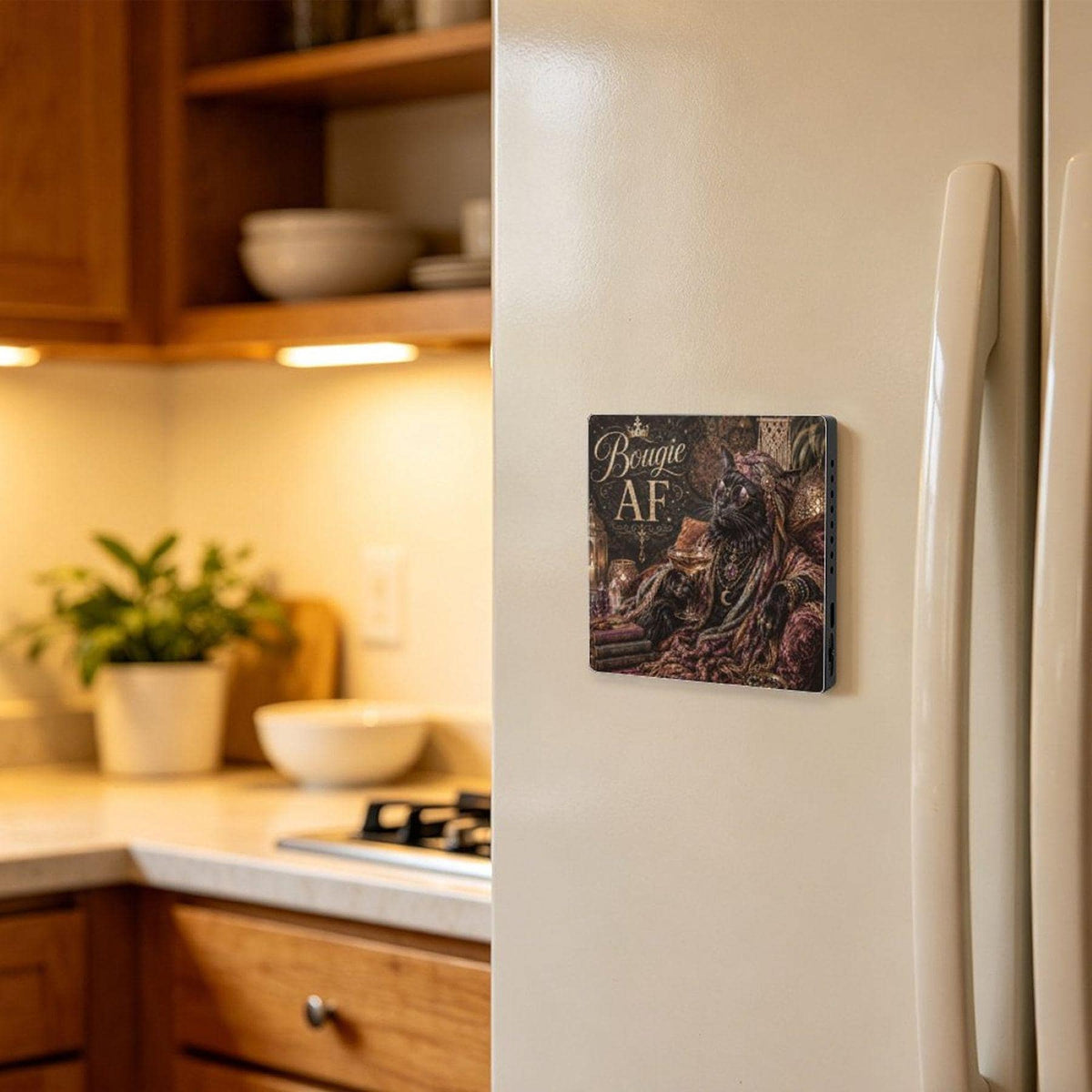 Raven Crow Funny Fridge Music Magnet