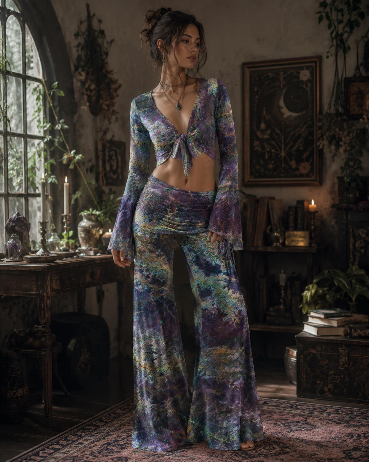 Rave Gear Wide Palazzo Pants