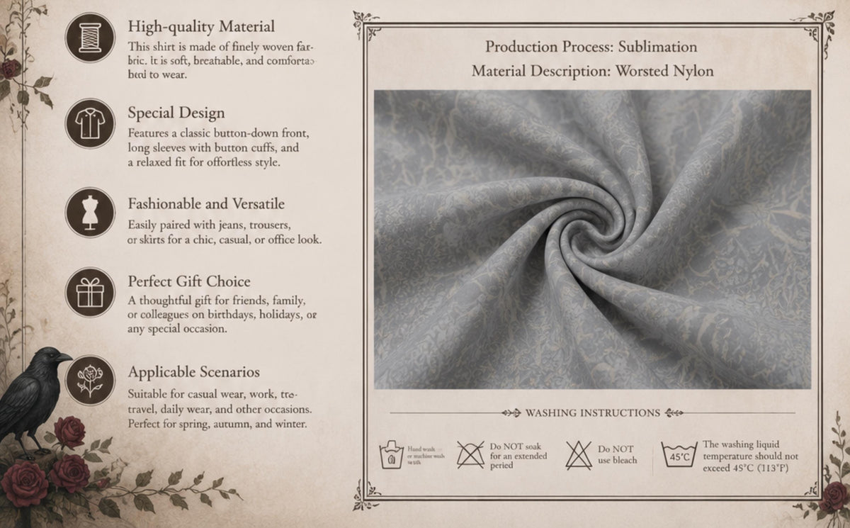Dark Romance Corporate Goth Design Collection