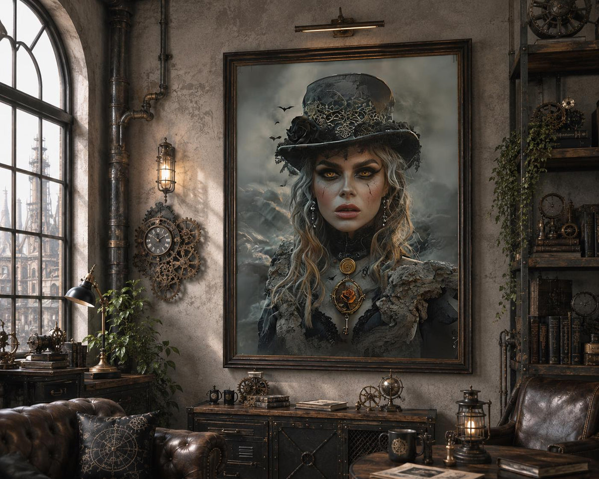Steampunk Vintage Decor Holidays Witchcore Design Collection