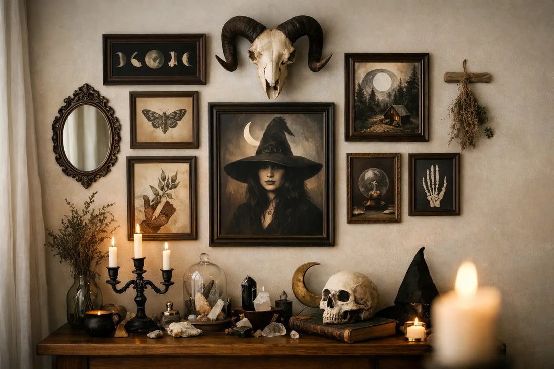 How to Create a Witchy Gallery Wall at Home