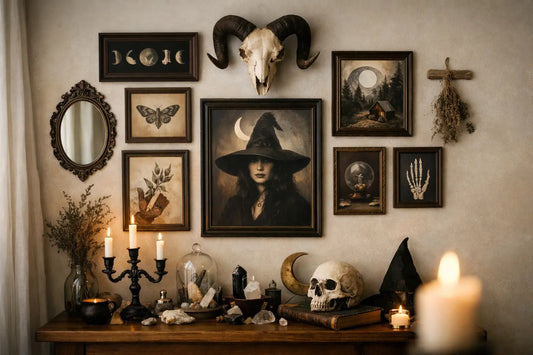 How to Create a Witchy Gallery Wall at Home