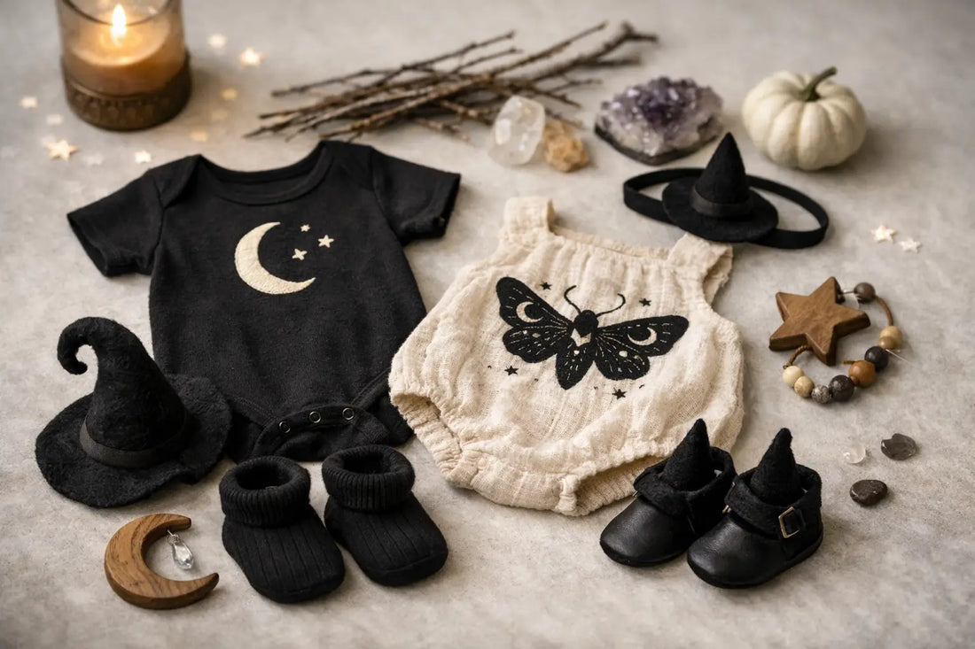 Witchy Baby Clothes for Little Moonbeams