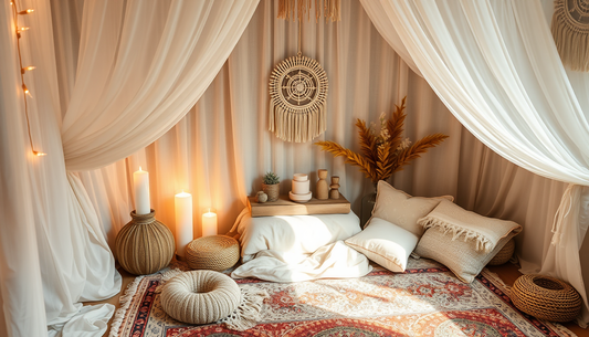 Celestial Boho Home Decor: Build a Witchy Meditation Nook and Portable Altar for Mindful Living