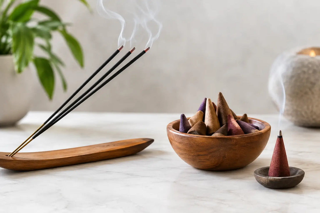 Incense Sticks Versus Incense Cones Compared
