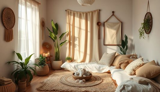 Witchy Bohemian Home Decor: How to Create a Flexible Sacred Space, Meditation Nook, and Travel-Ready Wardrobe