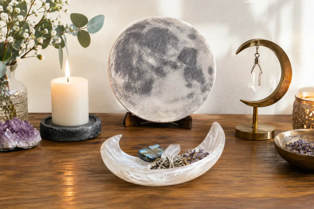 Moon Altar Accessories for a Ritual Space