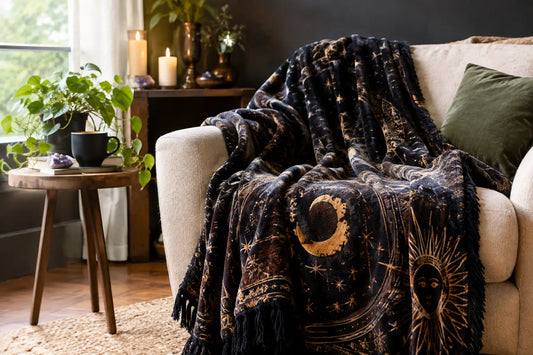 12 Best Witchy Throw Blankets for Spellbound Spaces