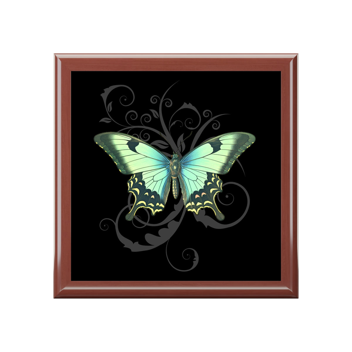Luna Moth Jewelry Box: Witchcore Keepsake Stash Box