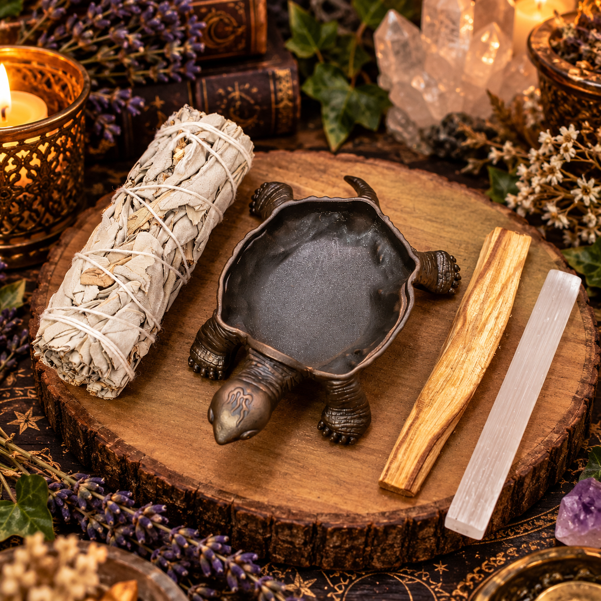 🌿 Energy Tortoise Cleansing Kit