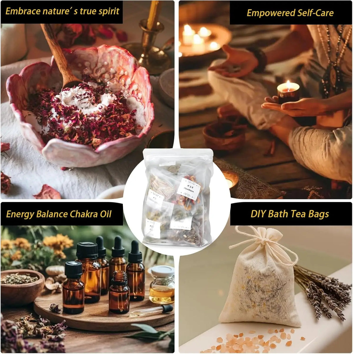 🌿 Natural Witchcraft Herbs Collection 🌙