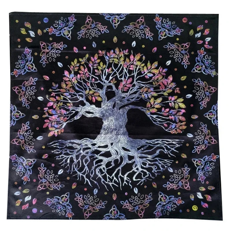 Altar Tarot Cloth  Divination Witchcraft Tapestry Retro
