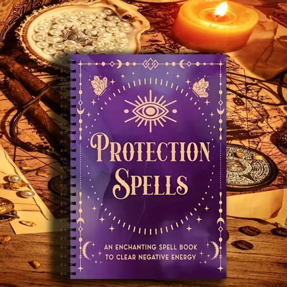 Old Witch Spells Book - Essential Tool for Witches & Wizard Beginners,  Perfect for Birthdays, Easter, Christmas, Halloween Gift