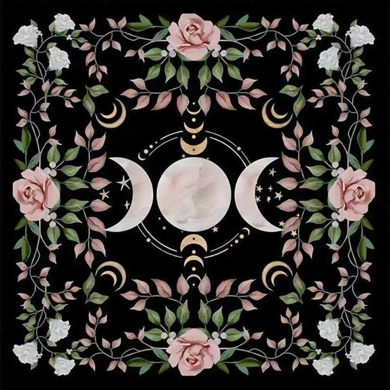 🌙 Witchy Altar & Tarot Cloth
