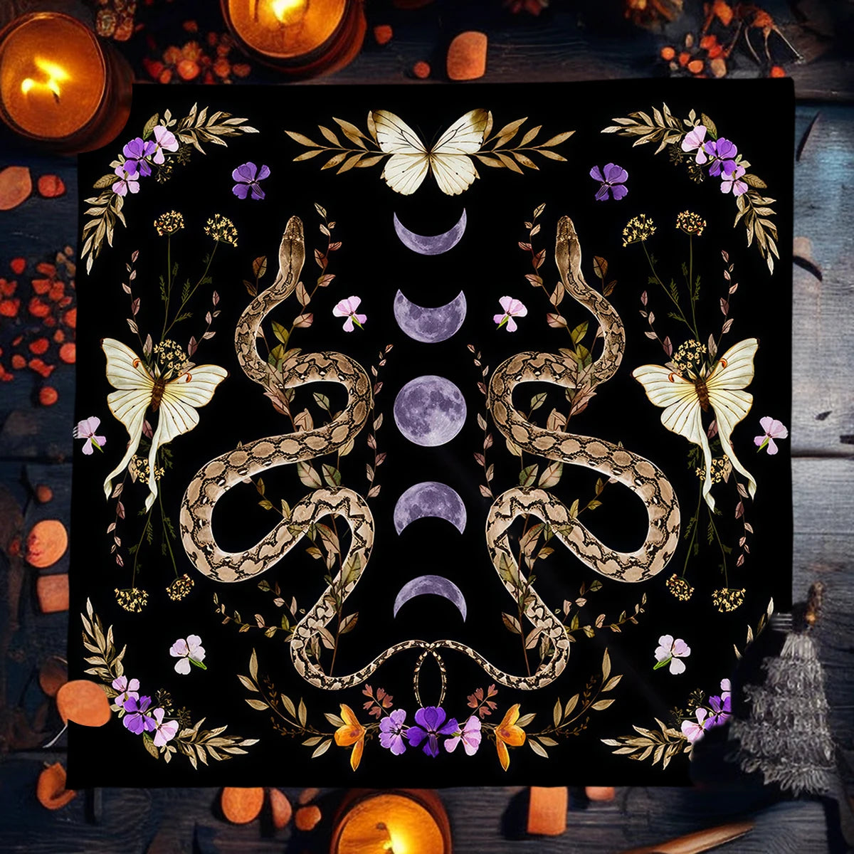 Divination Tarot Card Table Altar Cloth