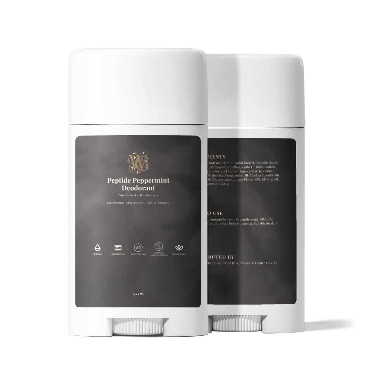 Peptide Peppermint Deodorant
