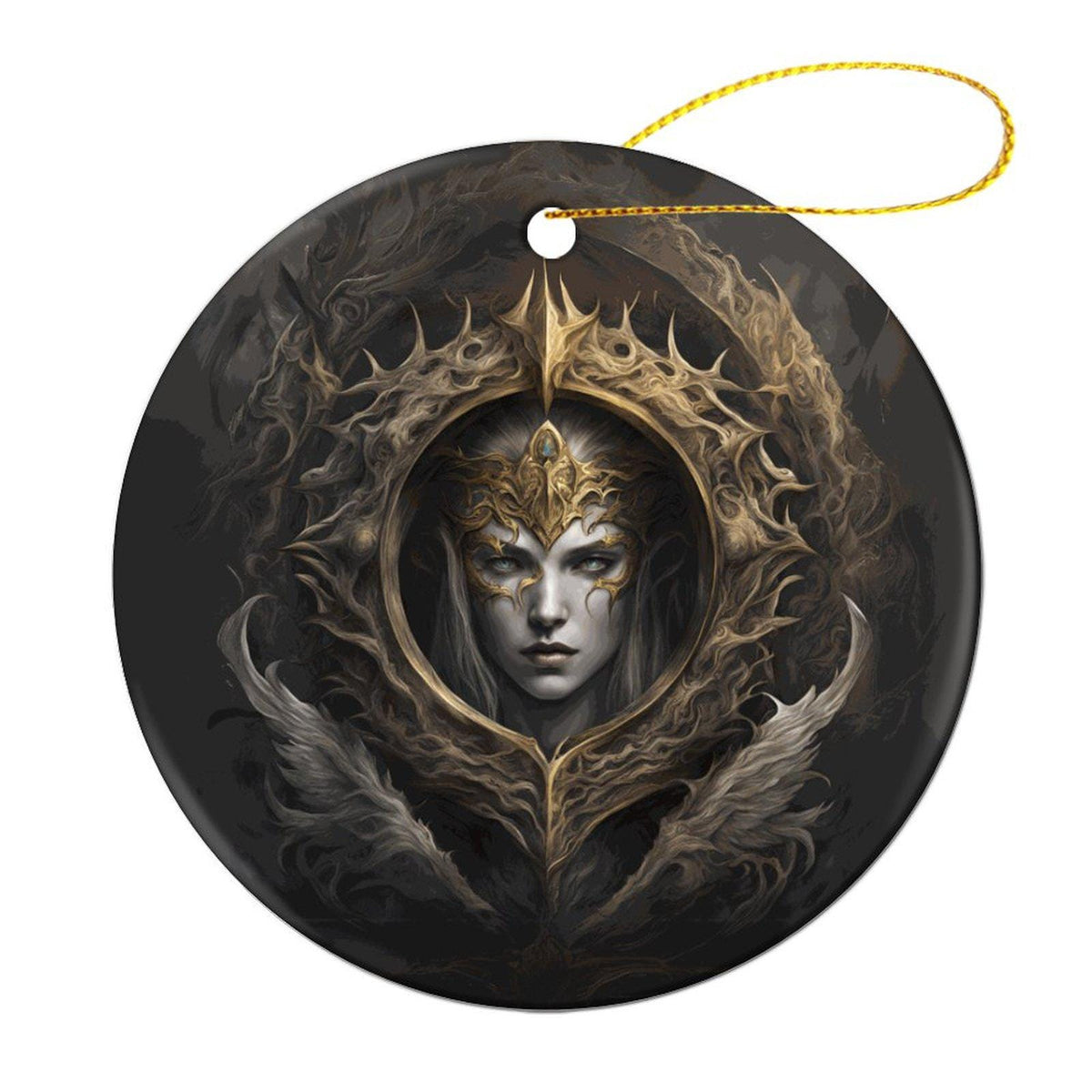 Fantasy Gamer Gift Idea for Christmas Gift Elden Ring Zelda Holiday Ornament Video Gamer Christmas Decor Gift for Son Dragon Age of Sigmar