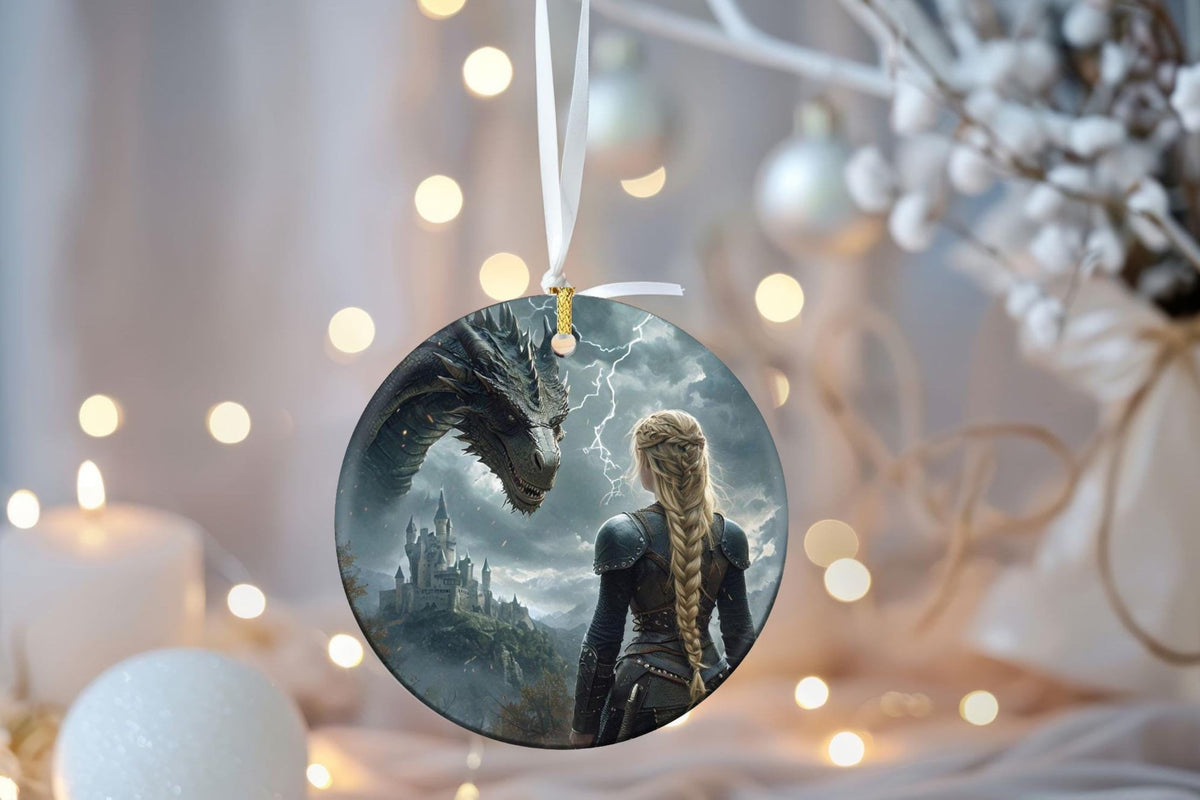 Throne of Glass Fan Giftforher Acotar Christmas Ornament Last Crochan Queen Booktok Merch Sarah J Maas Inspired Gift for Librarian Booknook