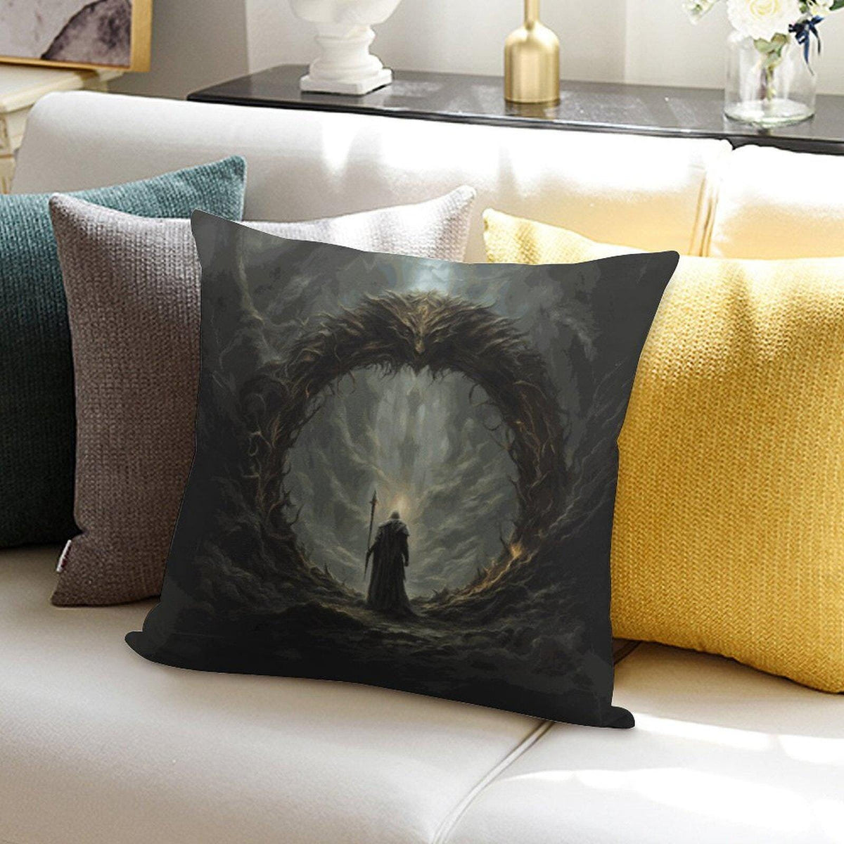 Elden Ring Dragon Age Pillow Cover