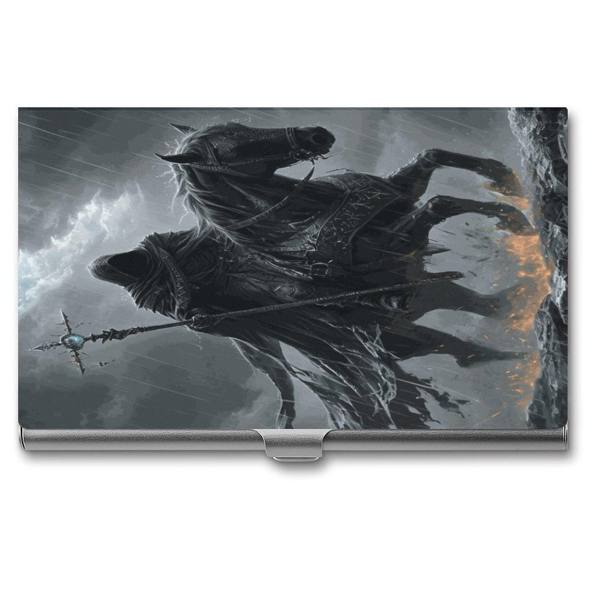 Dark Souls Business Card Holder: Elden Ring Inspired Gothic Gamer Gift