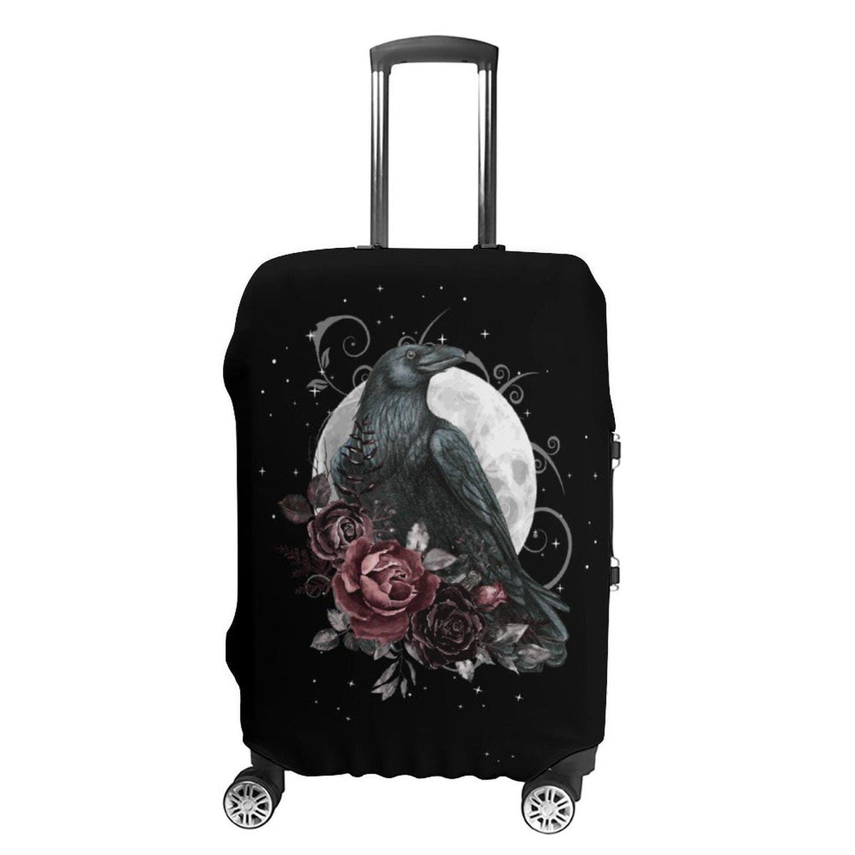 Tarot Crow Travel suitcase Cover, Great Holiday Gift