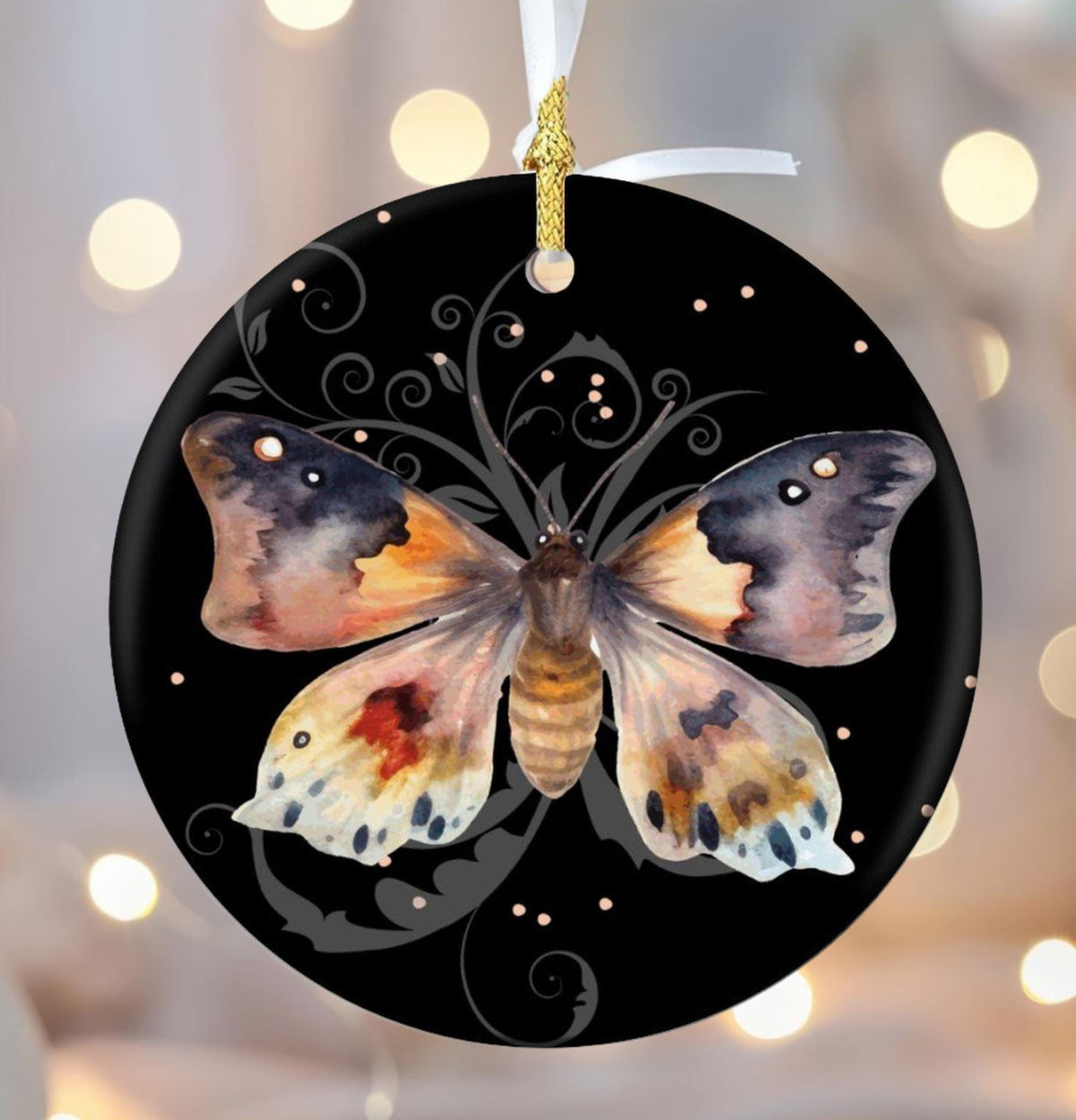 Blessed Yule Gift Idea for Holiday Witchcore Christmas Gift for Mom Dreamy Cottagecore Practical Magic Pagan Luna Moth Witch Fall Host Gift