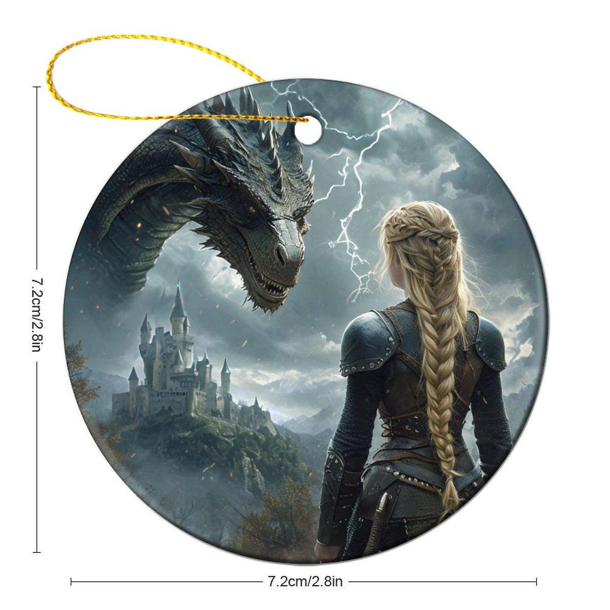 Throne of Glass Fan Giftforher Acotar Christmas Ornament Last Crochan Queen Booktok Merch Sarah J Maas Inspired Gift for Librarian Booknook