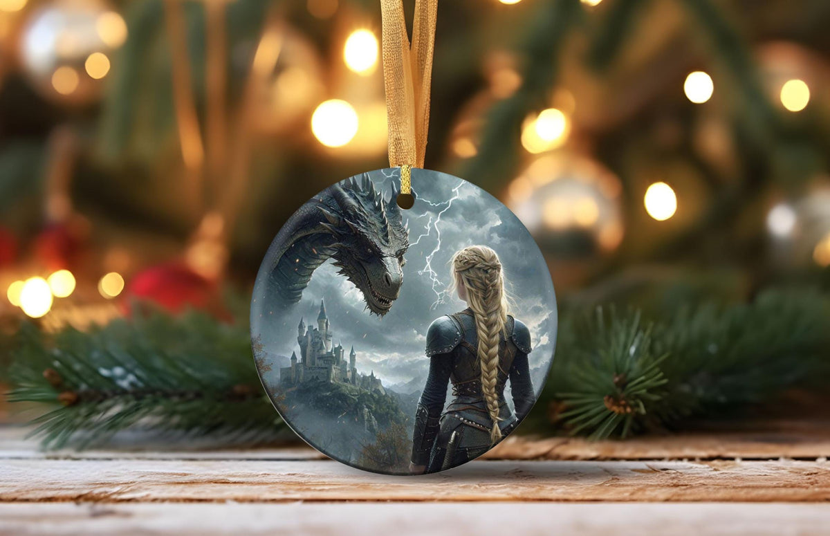 Throne of Glass Fan Giftforher Acotar Christmas Ornament Last Crochan Queen Booktok Merch Sarah J Maas Inspired Gift for Librarian Booknook