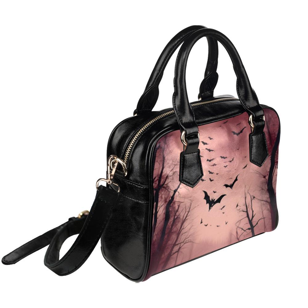 Dracula Bat Purse: Dark Academia Barrel Bag