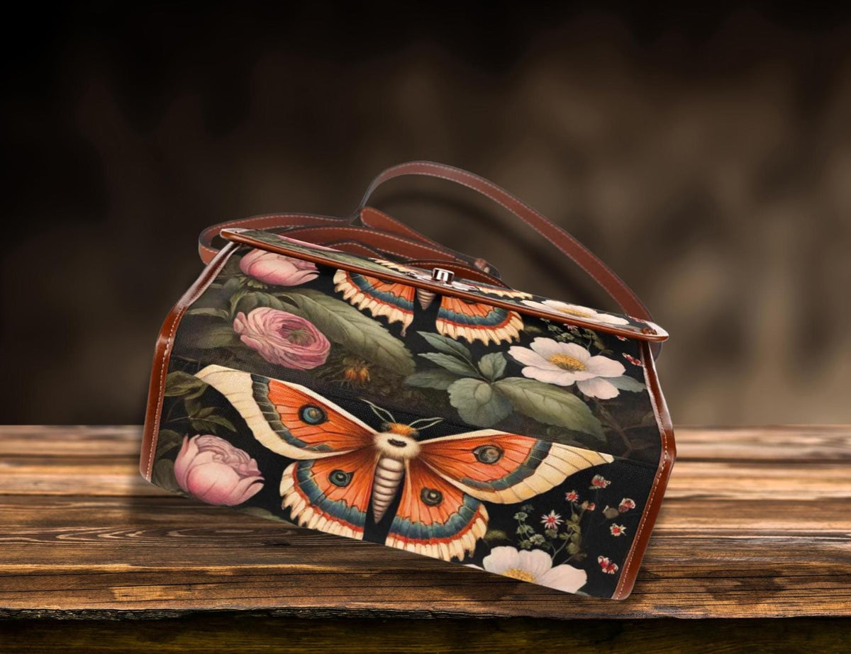 Luna Moth Waterproof Canvas Bag