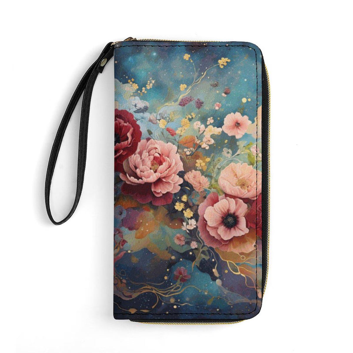 Celestial Rose Personalized Wristlet