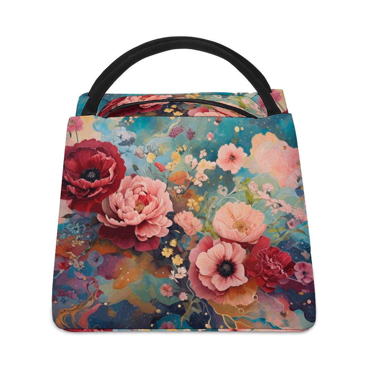 Celestial Floral Cooler Tote Great Nurse Gift