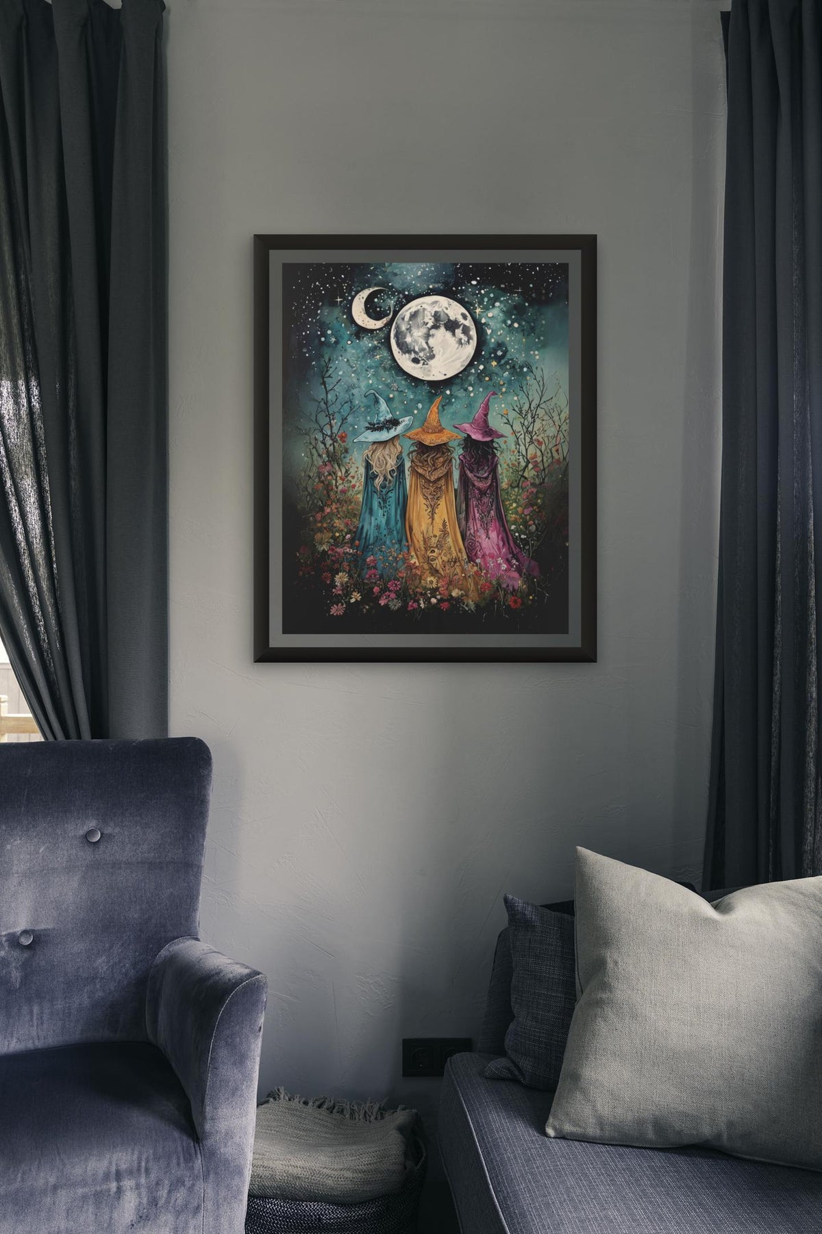 Witchy Home Decor Wall Witch Design Collection