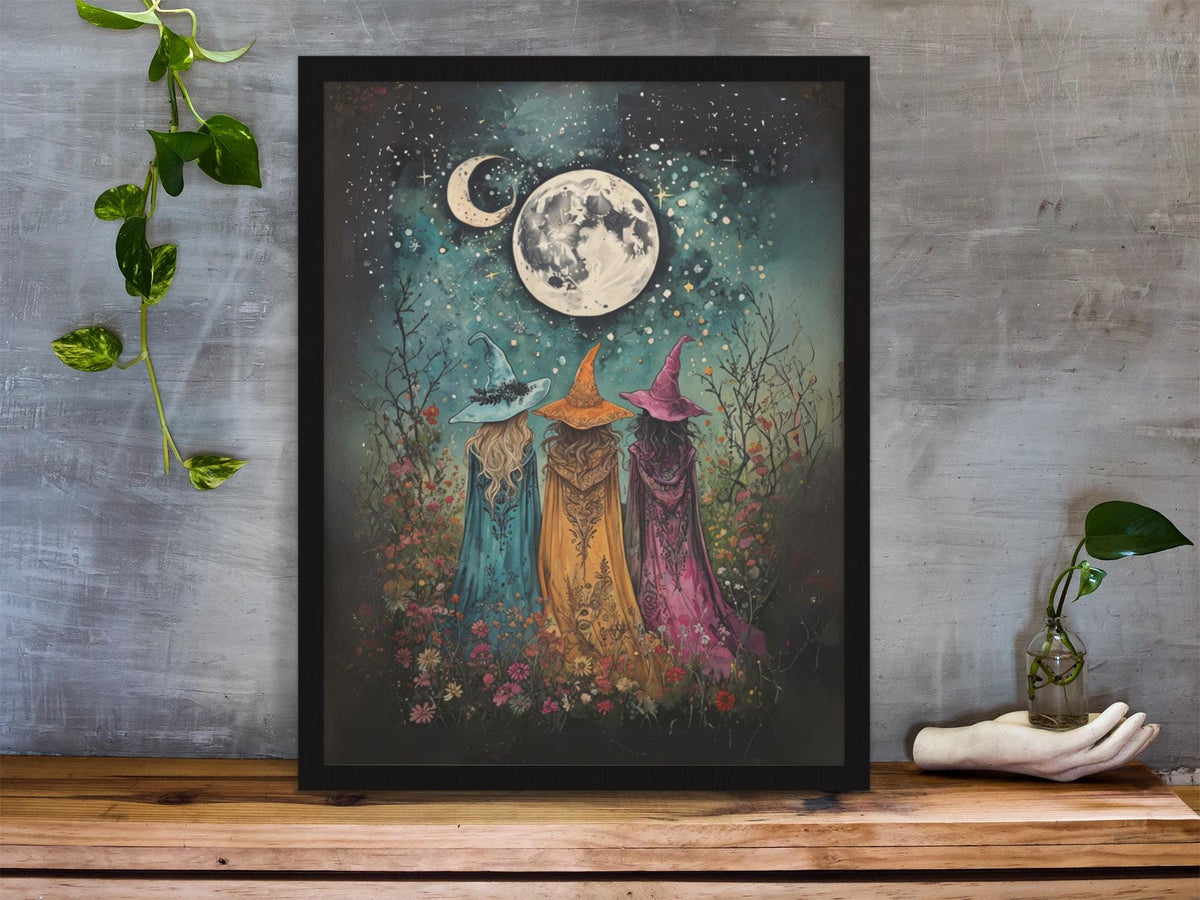 Forest Witch Trio Witch Decor Design Collection