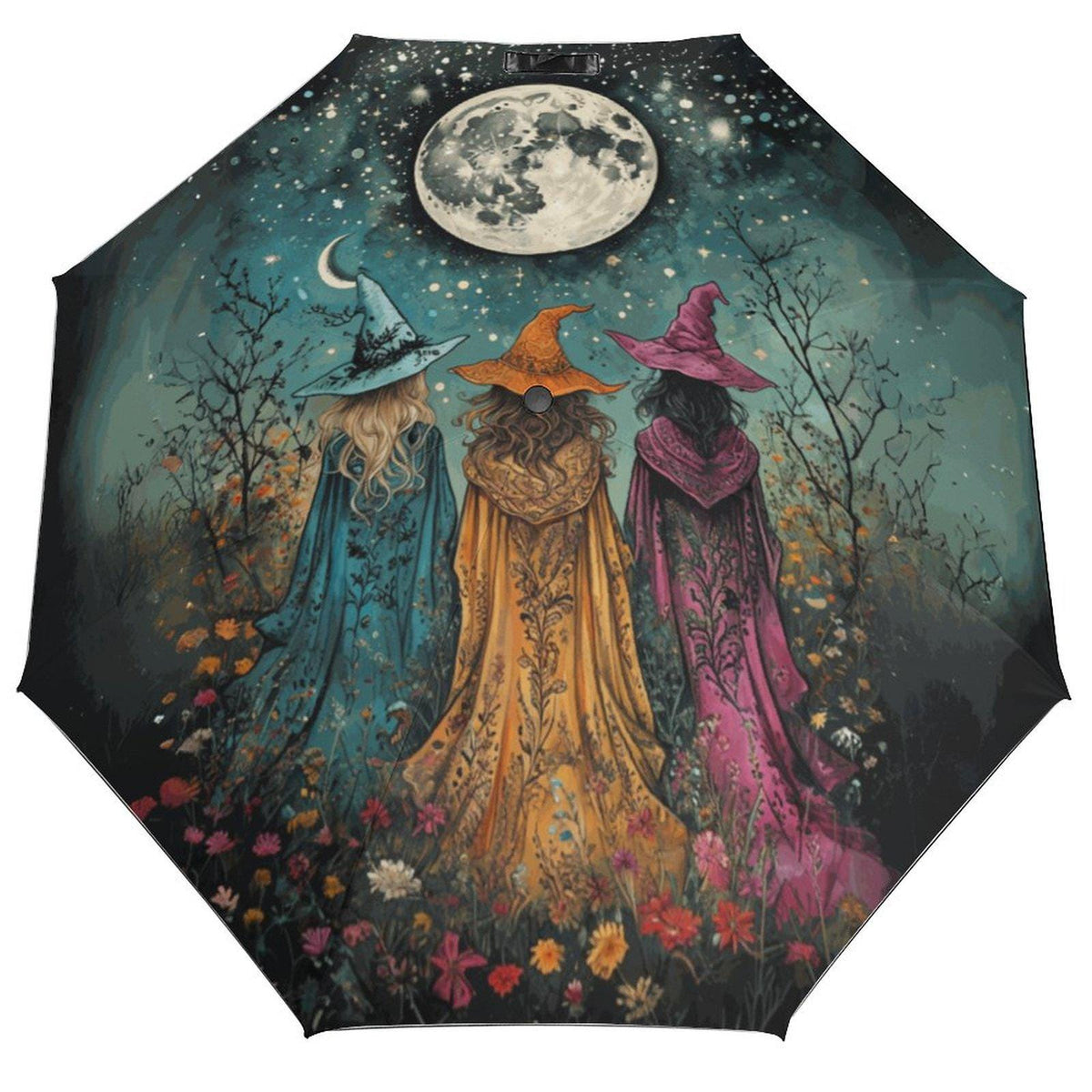 Fall Host Gift Boho Witches Girly Halloween Giftforher Auto Umbrella Practical Magic Witchcore Parasol Umbrella Academy Practical Magic Gift