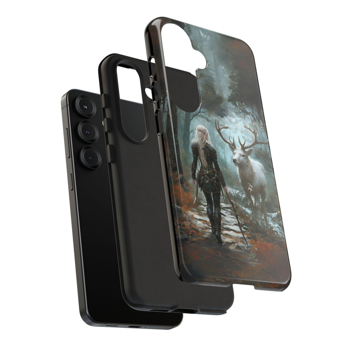ACOTAR Inspired Samsung Tough Case: Aelin and Stag Fantasy Cover