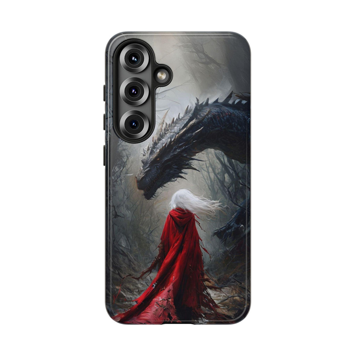 Manon Blackbeak ACOTAR Dragon Art Samsung Case Sarah J Maas Fantasy Book Lover Gift Throne of Glass Book Lover Unique Cover Bootok Gift
