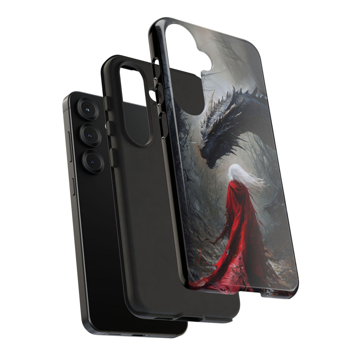 Manon Blackbeak ACOTAR Dragon Art Samsung Case Sarah J Maas Fantasy Book Lover Gift Throne of Glass Book Lover Unique Cover Bootok Gift