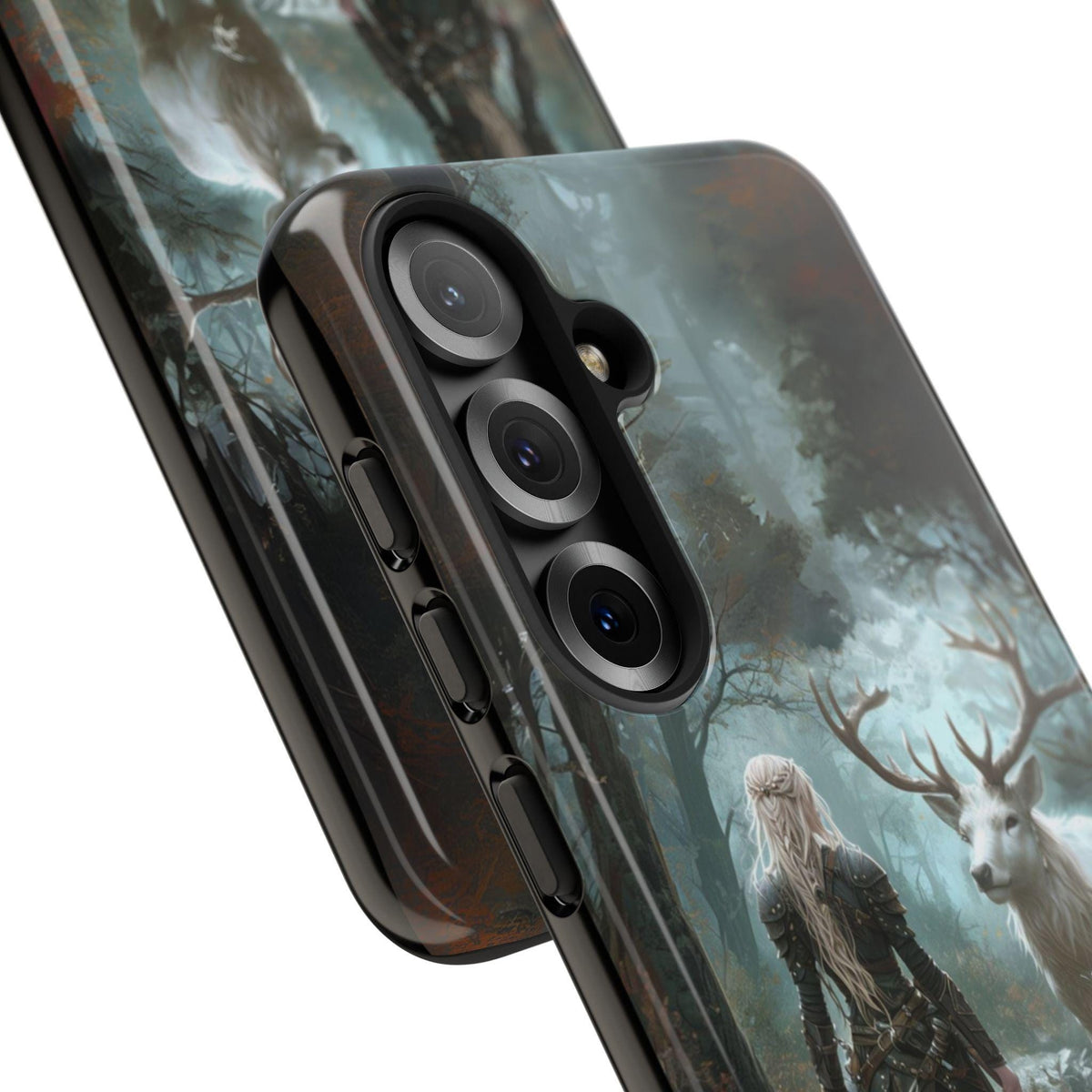 ACOTAR Inspired Samsung Tough Case: Aelin and Stag Fantasy Cover