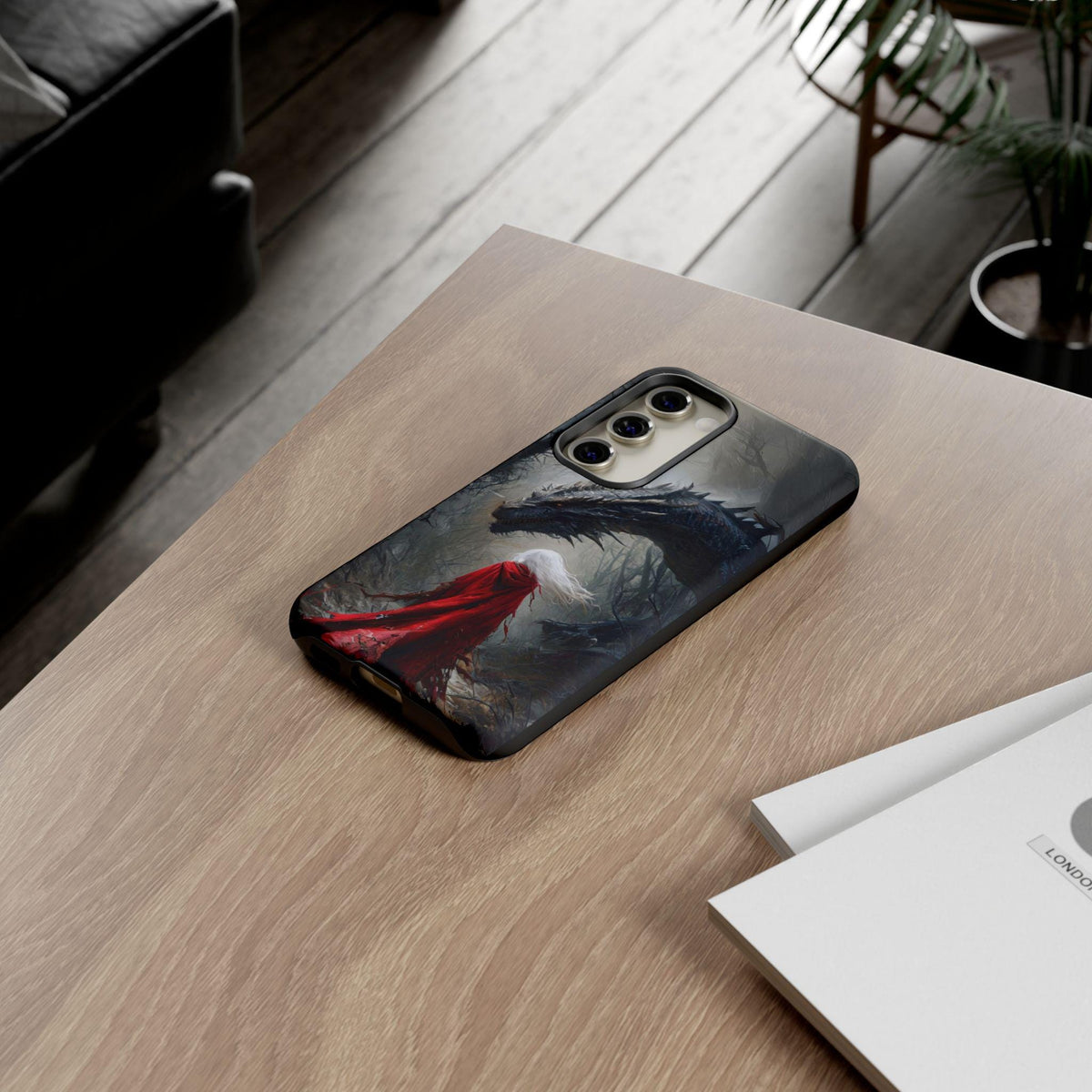 Manon Blackbeak ACOTAR Dragon Art Samsung Case Sarah J Maas Fantasy Book Lover Gift Throne of Glass Book Lover Unique Cover Bootok Gift
