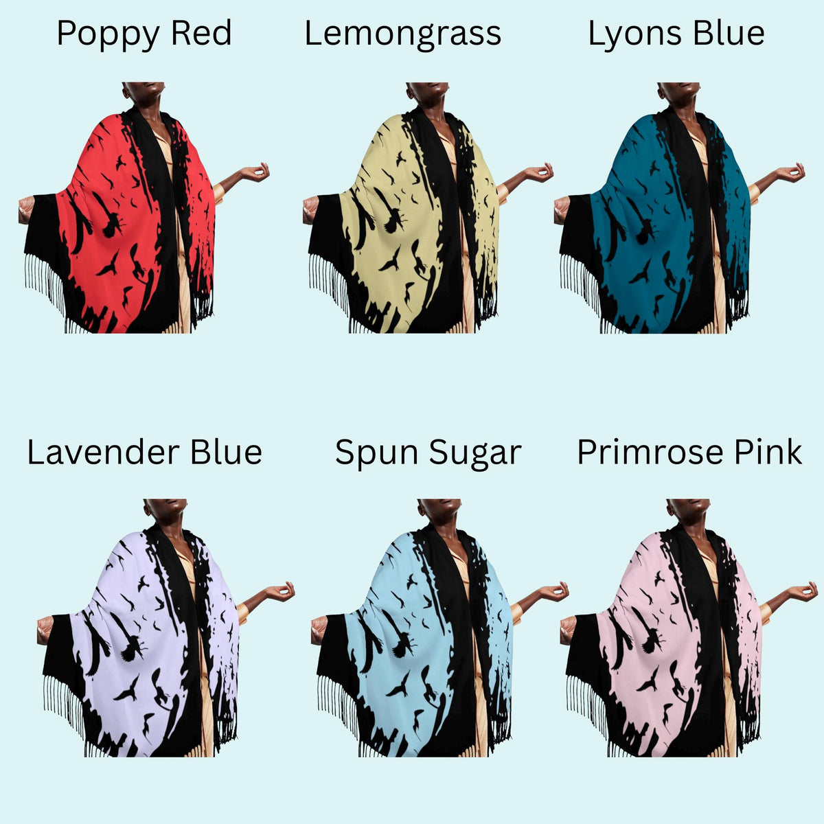 Gothic Clothing for the lil' Witch in You Murder of Crows Wrap Witchy Raven Shawl Fall Witchcore Wardrobe Gift for Sisters Mom & Daughter