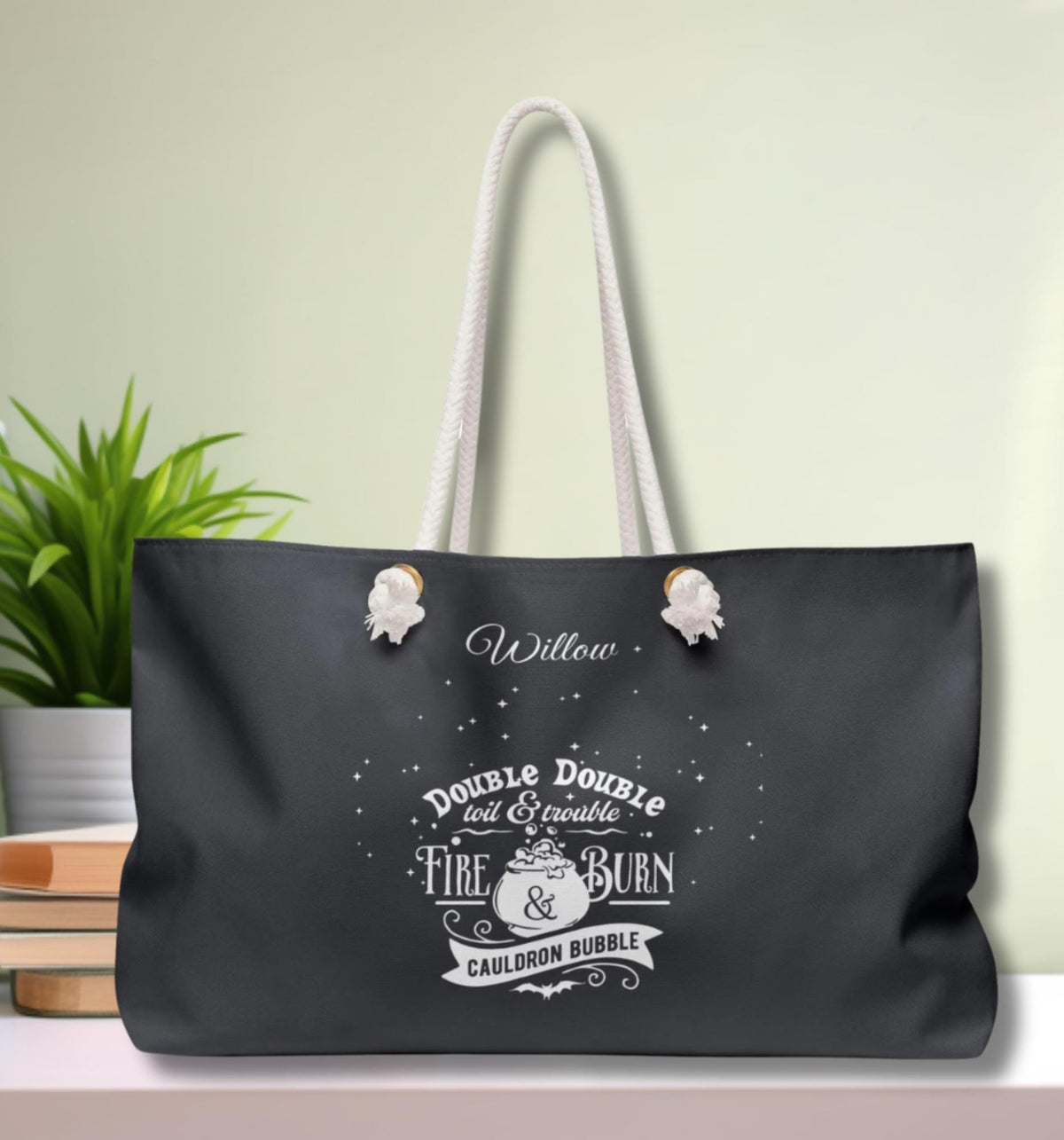 Midnight Margaritas Personalized Weekender Tote