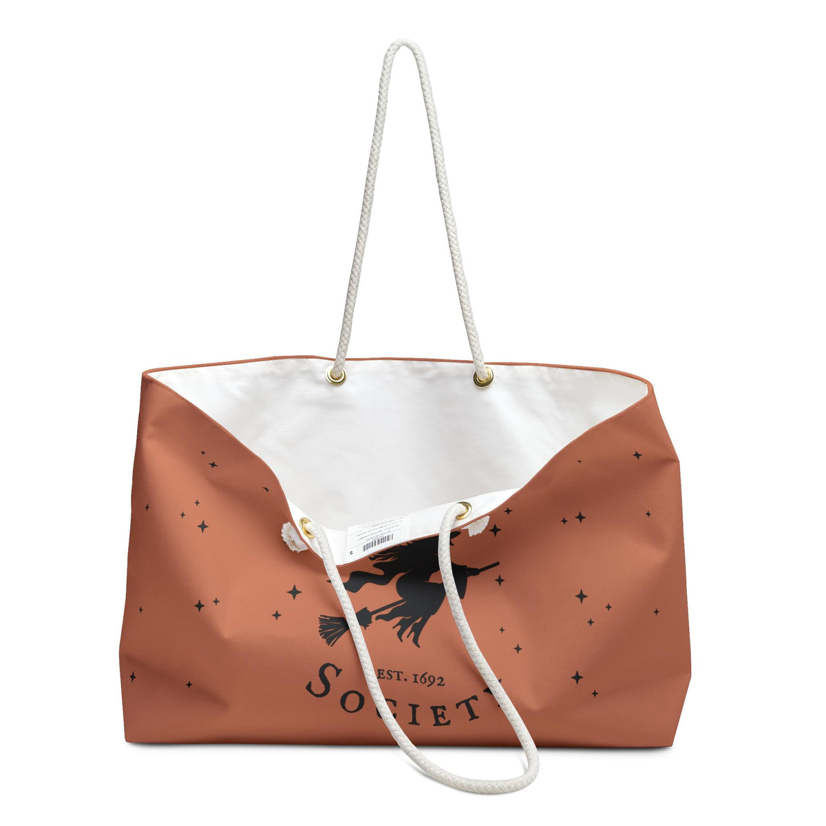 Salem Witch Weekender Tote Personalized