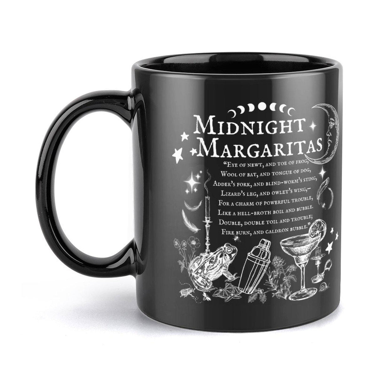 Best Friend Gift Practical Magic Midnight Margaritas Mug Witch Brew Ceramic Goth Movie Coffee Cup Witchy Owen Sisters Halloween Witches Brew