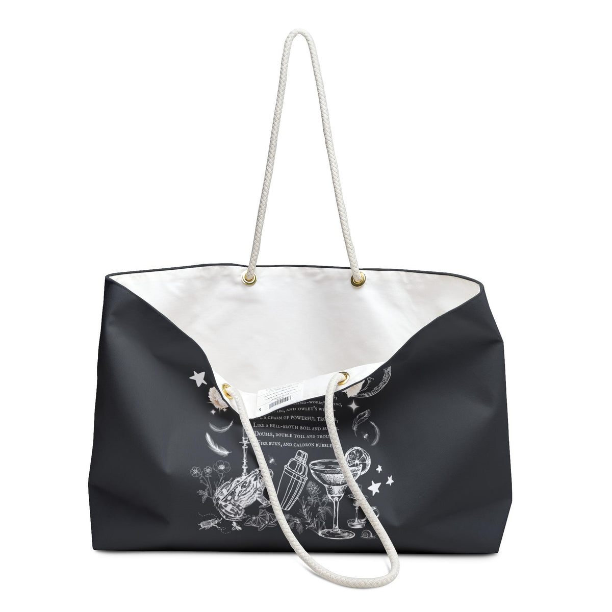 Midnight Margaritas Personalized Weekender Tote