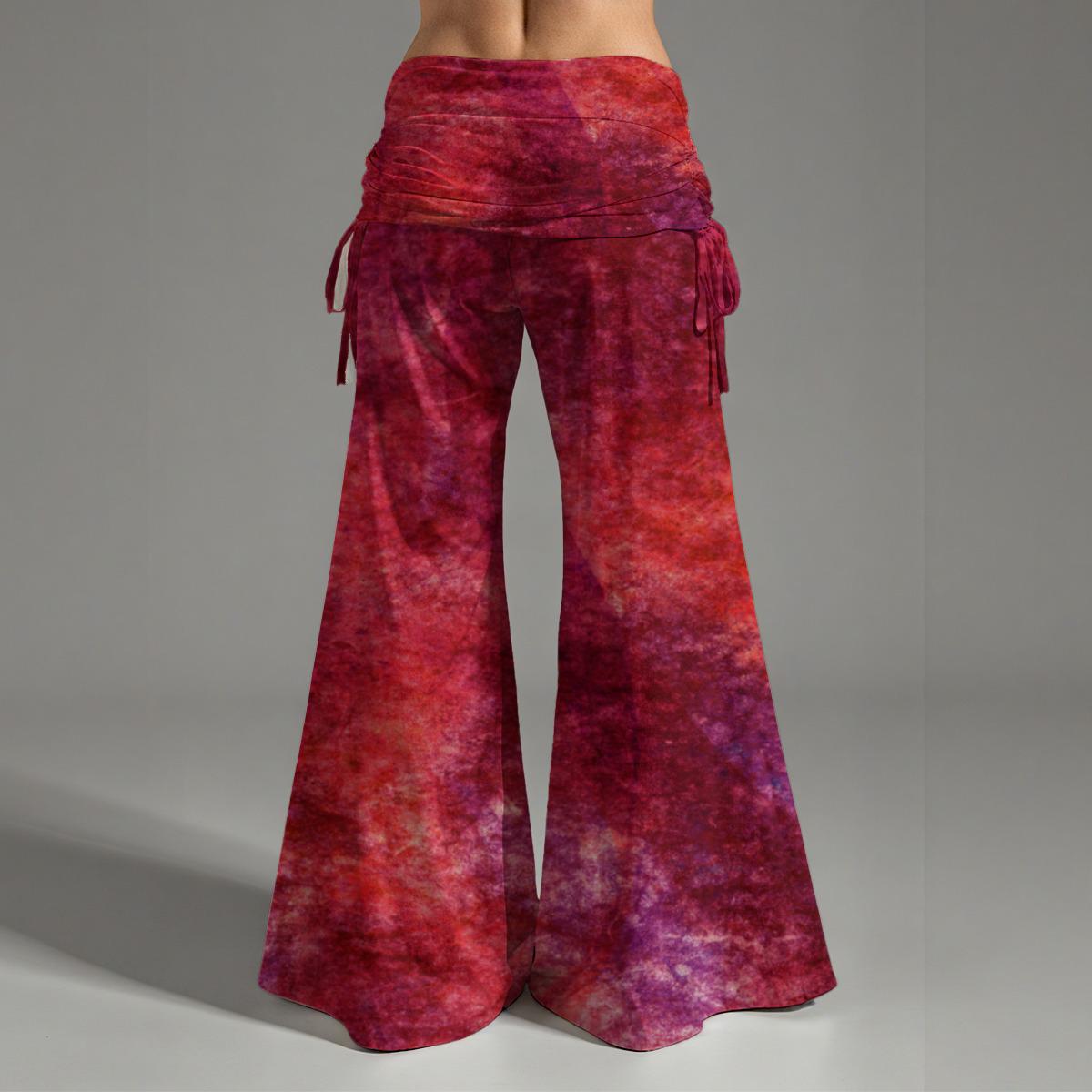 Tie Dye Wide Crop Top