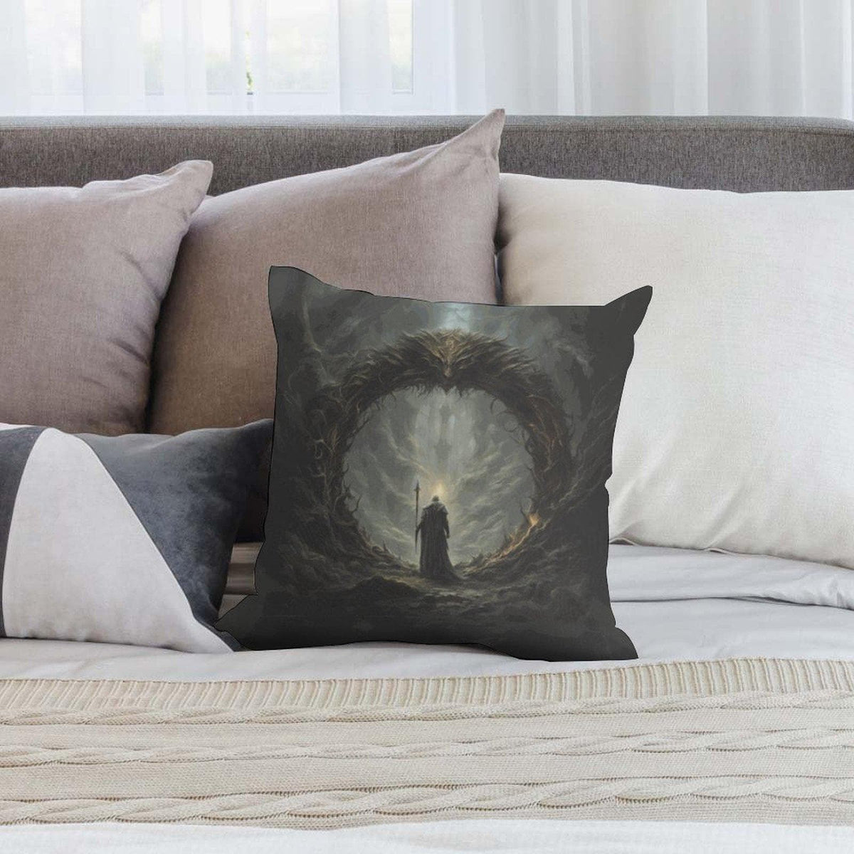 Elden Ring Dragon Age Pillow Cover